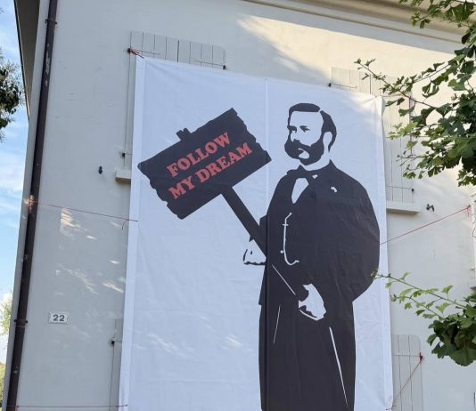 Solferino, ritrovata opera di Gianus con Henry Dunant in via Ossario
