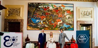 La Vespa compie 80 anni, Meloni riceve i vertici di Piaggio