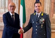 Mantova, incontro tra prefetto Bolognesi e comandante regionale Guardia di Finanza Compagnone