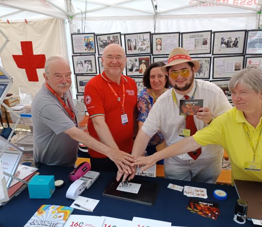 Poste Italiane ha celebrato Solferino 2026: annullo filatelico al Villaggio Croce Rossa