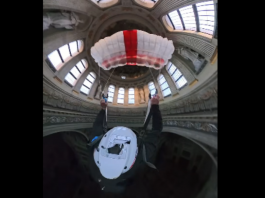 Base jumper si lancia dalla cupola di Sant’Andrea: Mantova nella sua lista