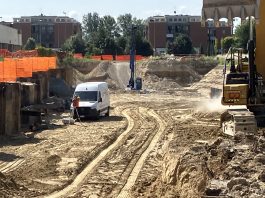 Raddoppio Piadena-Mantova: via agli scavi del sottopasso accanto al cimitero di Mantova