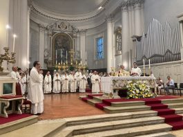 San Luigi Gonzaga, il vescovo Marco Busca: «La libertà è una conquista quotidiana»