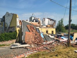 Maltempo: tromba d’aria scoperchia casa tra Mantova e San Giorgio. Centinaia di alberi abbattuti in città e hinterland