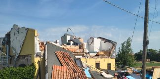Maltempo: tromba d’aria scoperchia casa tra Mantova e San Giorgio. Centinaia di alberi abbattuti in città e hinterland