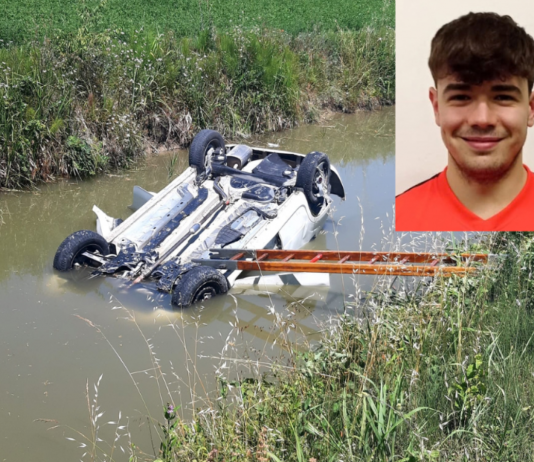Reggiolo, si cappotta con l’auto in un canale colmo d’acqua: muore 21enne mantovano