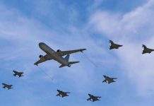Caccia Nato abbattono drone sui cieli della Lettonia