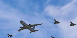 Caccia Nato abbattono drone sui cieli della Lettonia