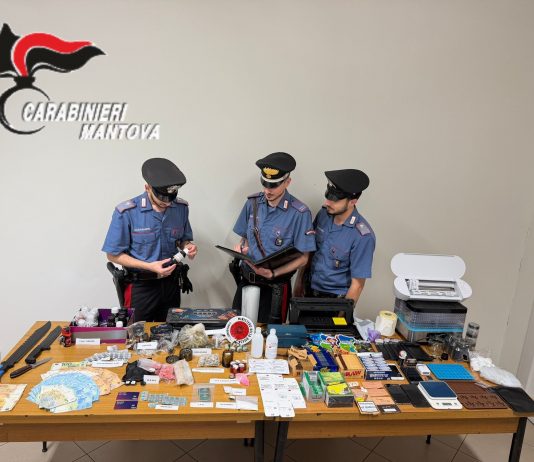 Curtatone, i Carabinieri smantellano spaccio di droga online: arrestato un 19enne