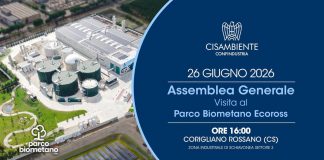 Assemblea Generale Cisambiente Confindustria 2026 al Parco Biometano Ecoross