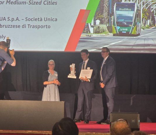 Sostenibilità, Trasporto Unico Abruzzese vince l’’Uitp Award 2026′ con ‘La Verde’