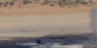 Usa, bombardiere B-52 si schianta dopo il decollo in California