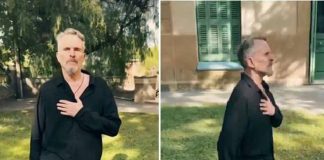 Miguel Bosé in ginocchio sui social: il video con la scritta ‘I can’t breathe’ dedicato a Henry Nowak