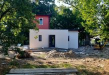 Suzzara, giardini “Gina Bianchi”, lavori verso il traguardo: fine prevista a giugno