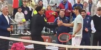 Roland Garros, la semifinale non si gioca? Cobolli si allena con un tifoso sul Centrale