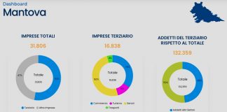 Terziario mantovano: 16.838 imprese, il 52,9% dell’economia provinciale