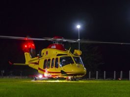 Ceresara, motociclista 36enne cade sull’asfalto: elitrasportato a Brescia