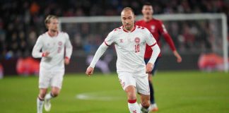 Mondiali, medico Danimarca: “Eriksen di buon umore dopo malore in amichevole”