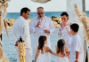 Fognini e Pennetta, l’anniversario di matrimonio e la festa a sorpresa in spiaggia