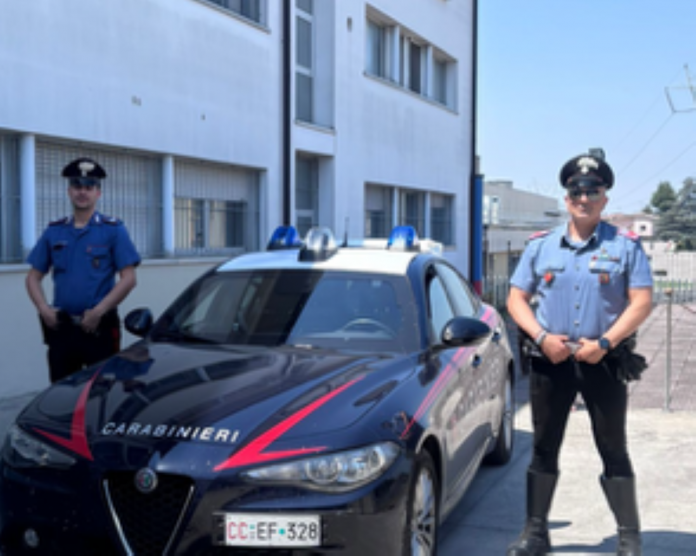 foto pattuglia intervenuta a castiglione