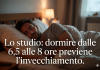 Chi dorme troppo (o troppo poco) ‘invecchia prima’, lo studio