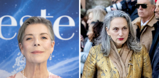 Da Caroline di Hannover a Olga di Grecia, addio tinta spopola il black& white