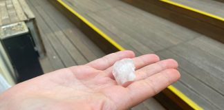 Grandinata a Roma, pioggia di chicchi grandi come palle da golf