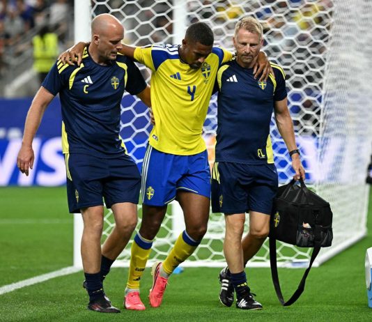 Svezia, infortunio per Hien: difensore dell’Atalanta ko contro Giappone