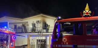 Pieve di Coriano, incendio in un’abitazione: uomo trovato morto tra le fiamme
