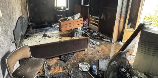 Dosolo, condizionatore portatile prende fuoco: paura per donna incinta e il marito. Abitazione inagibile