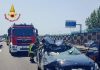 Auto tampona camion; 73enne ferito nell’ incidente sulla A22