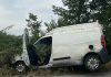 Pneumatico forato, 46enne esce di strada col Doblò a Bozzolo: trasportata al “Poma”