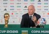 Frecciata di Infantino all’Italia: “Potremmo arrivare a 208 squadre per vedere se si qualifica”