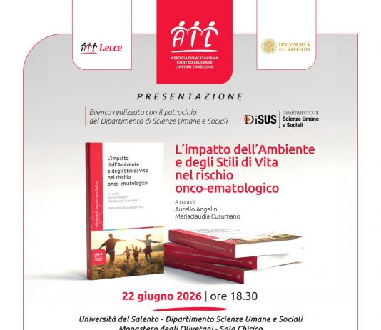 Tumori, Ail presenta volume “L’impatto dell’Ambiente e degli Stili di Vita
