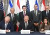Israele-Libano, accordo firmato a Washington. Netanyahu: “Idf restano fino al disarmo di Hezbollah”