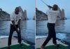 LeBron James versione golfista a Capri, le vacanze italiane della superstar