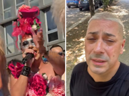 Insulta Salvini sul carro del Milano Pride, poi chiede scusa: “Colpa del caldo”
