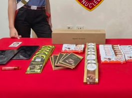 Rubavano cioccolata e sigarette elettroniche, beccati dai carabinieri: 5 denunciati
