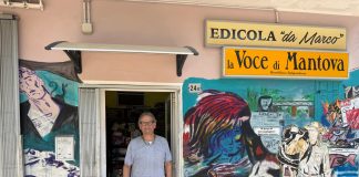 Ostiglia resta senza quotidiani: Marco Pettenati va in pensione, chiude l’ultima edicola in paese