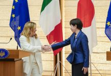 Italia-Giappone, oggi Meloni incontra premier Takaichi in visita a Roma