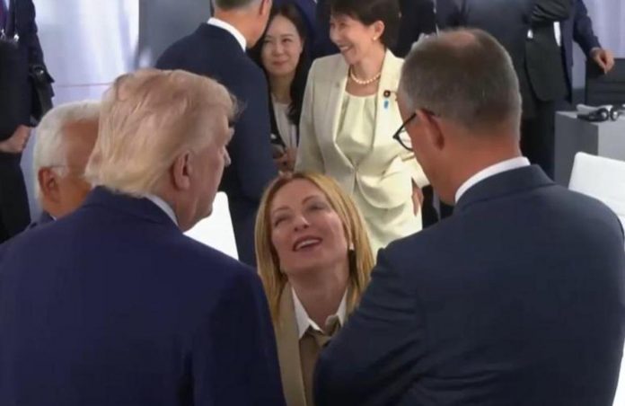 meloni_trump_siparietto_g7