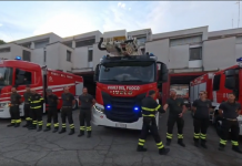 Mantova, festa al Comando dei Vigili del Fuoco per il pensionamento di Roberto Zanoni
