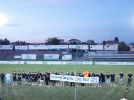 Gonzaga saluta Riccardo, il dolore di una comunità segnata dalla tragedia