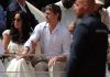 Brad Pitt spettatore al Roland Garros, in tribuna con la fidanzata Ines de Ramon