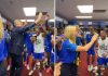 Curacao fa festa ai Mondiali, il re e la regina ballano con la squadra