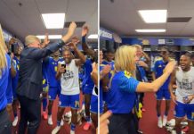 Curacao fa festa ai Mondiali, il re e la regina ballano con la squadra