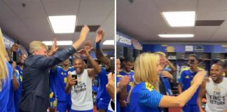 Curacao fa festa ai Mondiali, il re e la regina ballano con la squadra