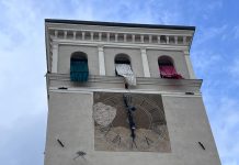 Rivarolo Mantovano, pioggia e vento danneggiano la Torre Civica. Strage di piante in paese
