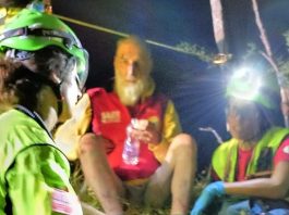 Ritrovato nella notte dai soccorritori Padre Franco: sta bene. Era finito in un canalone