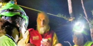 Ritrovato nella notte dai soccorritori Padre Franco: sta bene. Era finito in un canalone
